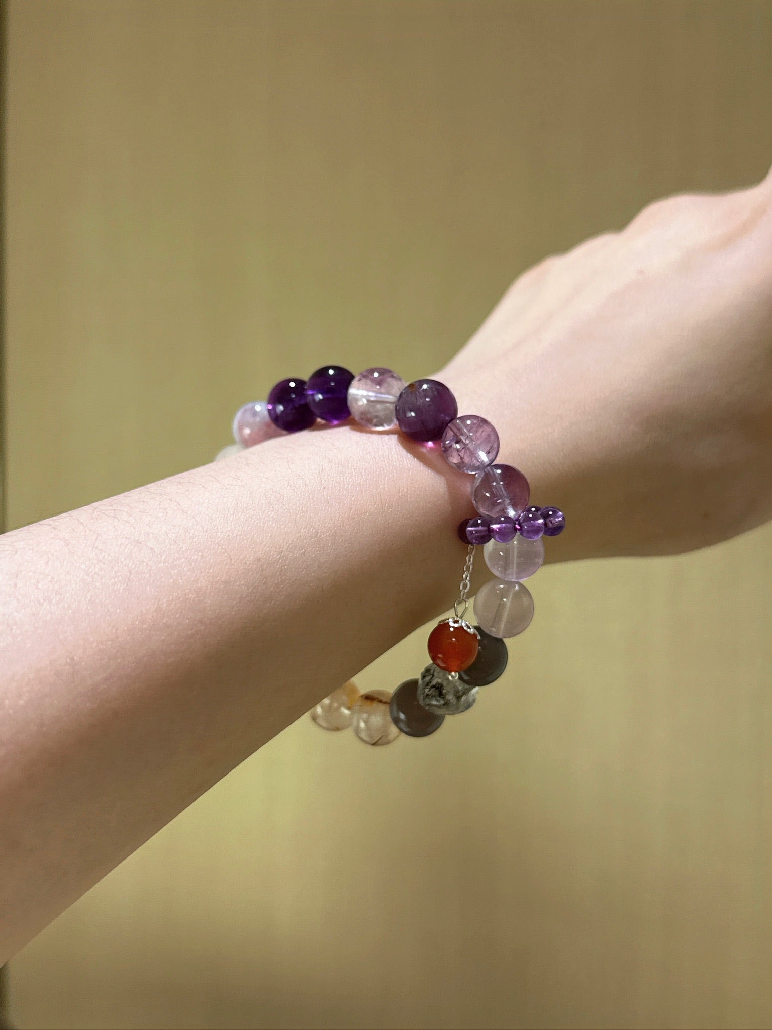 ▫️▪️ Purple multi-treasure bracelet